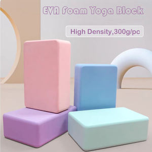 Bloques de Yoga de espuma EVA de alta densidad ecológicos personalizados tipo Conor redondo para ejercicio Fitness Pilates con logotipo - Product Image 2
