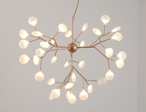 Nordique Postmoderne boule de verre <span class=keywords><strong>Lustre</strong></span> à bulles Luciole Arbre Branches <span class=keywords><strong>Lustre</strong></span> Couleur or <span class=keywords><strong>Spoutnik</strong></span> Plafonnier - Product Image 1