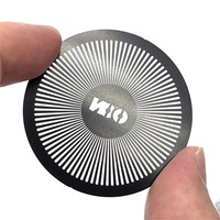 Diffuseur d'arômes pour voiture, grille d'aération personnalisée, flacon de parfum, couvercle en acier gravé, grille PVD noire, diffuseur de parfum pour hôtel, grille de ventilation