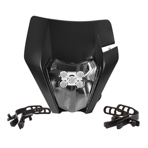 Luz LED de circulación diurna para motocicleta ZUQING, 5 fuentes LED, negro, blanco, naranja, para bicicleta todoterreno KTM - Product Image 5