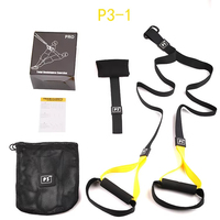 Sangle de suspension pour entraînement de force et de puissance, sangle de yoga réglable, support mural, tendeur professionnel TRX