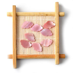 उच्च गुणवत्ता वाले गुलाबी शेल थोक अनुकूलित फ्लैट बैक क्लाउड आकार के लिए मोती गहने की प्राकृतिक माँ - Product Image 4