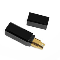 Pompe à sertir noire de 15ml, pulvérisateur de parfum en plastique à brume fine, atomiseur de parfum portable