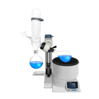 Évaporateur Rotatif Industriel Automatique 50L en Verre Borosilicate de Haute Qualité 1000W avec Pompe à Vide, Certifié CE, Prix Usine