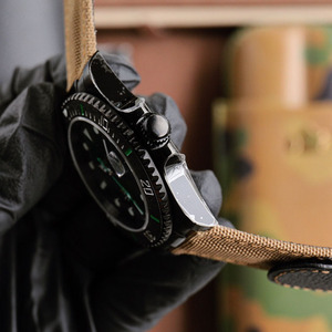 Montre automatique de luxe pour homme avec affichage du calendrier et lumière nocturne en fibre de carbone TPT, équipée d'un mouvement 3135, montre mécanique - Product Image 4