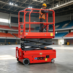 Mini-élévateur à ciseaux portable et mobile 240kg 320kg 10m 11m 14m pour inspection de ponts, directement de l'usine - Product Image 2