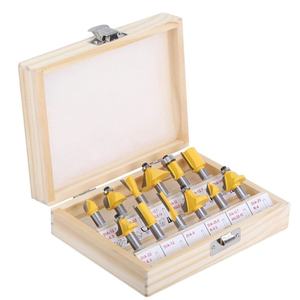 Juego de 12 Piezas de Brocas de Fresado de Carburo para Madera, Herramientas de Carpintería con Mango de 1/4 - Product Image 3