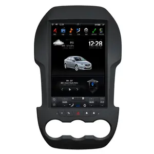 Pemutar DVD Mobil Android, Pemutar DVD Navigasi GPS Mobil Android Layar 2012 Inci Gaya Vertikal untuk Ford Ranger T6 12.8 F150 F250