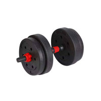 Haltères et barres d'haltérophilie réglables en PVC, de poids complet, fabriquées en usine, pour le sport et le fitness masculin en extérieur