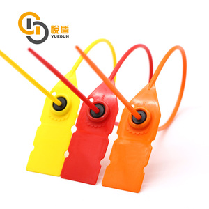 Sello de seguridad de plástico apretado para tirar de alta resistencia, logotipo personalizado, sellos de tira de plástico, transporte logístico, bloqueo de sello de plástico - Product Image 2