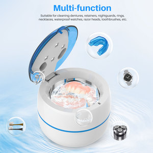 Nettoyeur à ultrasons mini 0,2L 45kHz avec minuterie numérique pour bijoux, prothèses dentaires, protège-dents, aligneurs, appareils de rétention et nettoyage domestique - Product Image 5