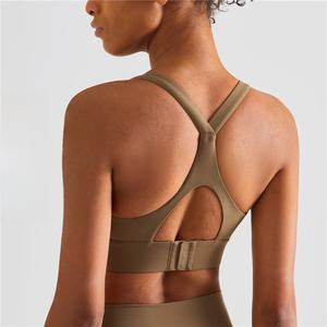 Soutien-gorge de sport d'été pour femmes nouveau haut creux réversible sous-vêtements de Fitness beauté dos léger gymnastique respirant adultes - Product Image 4