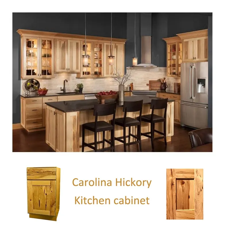American standard Carolina Hickory Modular Kitchen Cabinet