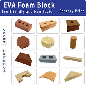 Commercio all'ingrosso della fabbrica per bambini giocattolo <span class=keywords><strong>1</strong></span>:<span class=keywords><strong>1</strong></span> blocco di mattoni di legno Color schiuma blocchi per la costruzione di bambini di apprendimento - Product Image 5