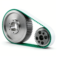 Timing Pulley GT2 32T Timing Pulley 56 Ukuran Lubang 32 Gigi Pulley untuk Set Pulley Sabuk Timing 6mm