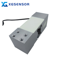 XG LP150D 2000N 350kg Sensor de aluminio de alta precisión Báscula electrónica Sensor de gravedad de presión de pesaje de un solo punto Células de carga