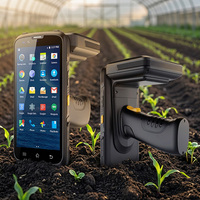 Lecteur RFID portable Android PDA LF 125kHz/134kHz pour la gestion des étiquettes RFID des animaux et des poubelles