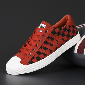 Zapatos de Lona a Cuadros para Hombre, Transpirables, con Cordones, Casuales, para Caminar, Primavera, Otoño, Invierno, Mismo Modelo que <span class=keywords><strong>Star</strong></span> - Product Image 4