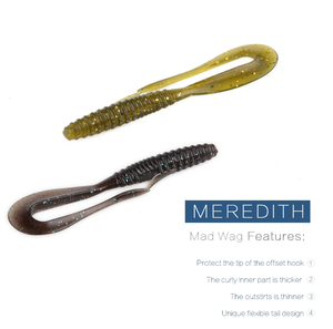 เหยื่อตกปลา <span class=keywords><strong>Meredith</strong></span> Mad Wag 75 มม. 20 ชิ้น เหยื่อปลอมแบบนิ่ม เหยื่อตกปลาแบบ Wobblers เหยื่อปลอมแบบ Swimbait เหยื่อปลอม - Product Image 2