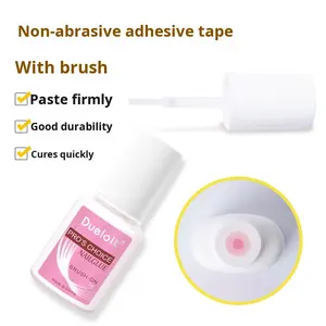 7g透明树脂美甲胶水快干强力不固化液体，带刷子可穿戴指甲尖，用于装饰MSDS批准 - Product Image 2