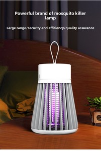 Nouvelle Lampe Anti-Moustiques Portable USB Écologique à Lumière Violette, Rechargeable, 11-20 6-8 Heures d'Autonomie pour <span class=keywords><strong>les</strong></span> Familles - Product Image 4