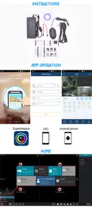 Superlive Plus Mobile App Novatek Chipset H.265/H.264 4CH Cctv Hybrid Dvr 4k Xvr With 1 Sata HDD Slot