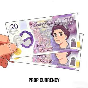 Billets de banque factices de haute qualité en livres sterling britanniques pour la décoration de <span class=keywords><strong>films</strong></span>, de jeux et de fêtes - Product Image 1