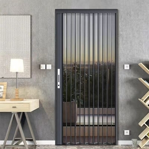 Malla de Seguridad Plegable de Acero Inoxidable de Alta Calidad, Lámina de Malla <span class=keywords><strong>para</strong></span> Insectos, Puerta Corredera Invisible de Aluminio - Product Image 1