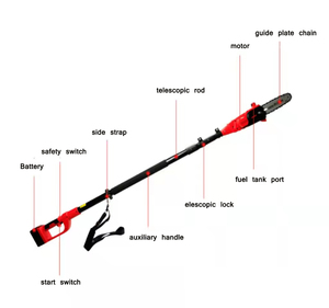 Motosega elettrica portatile <span class=keywords><strong>per</strong></span> attrezzi da giardino con <span class=keywords><strong>batteria</strong></span> al litio - Product Image 4