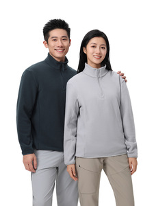 <span class=keywords><strong>Sudadera</strong></span> Unisex Personalizable, Cálida y Transpirable, Chaqueta de Forro Polar para Otoño, Cuello Alto, Gruesa, de Doble Cara, con Pelo de Conejo - Product Image 5