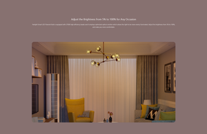 <span class=keywords><strong>Yeelight</strong></span> <span class=keywords><strong>Smart</strong></span> LED Filamento Bombilla HomeKit Compatible E26 Base 8W 120V para la electrónica del hogar - Product Image 5