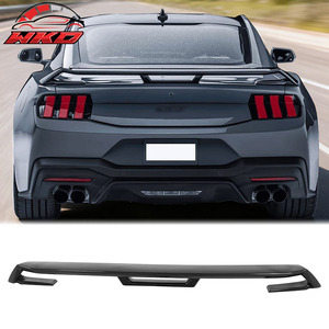 Alerón Trasero Estilo GT Performance para Ford Mustang 2024-2026, Diseño de Fibra de Carbono - Product Image 1