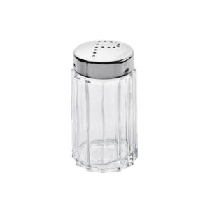 Salières à poivre traditionnelles, lot de 10, en verre avec couvercle en métal, pour la cuisine - Product Image 1