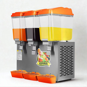 Distributeur de jus de qualité commerciale, capacité 32L, débit 1L/min, système de refroidissement silencieux, distributeur de boissons pour le marché mondial - Product Image 2