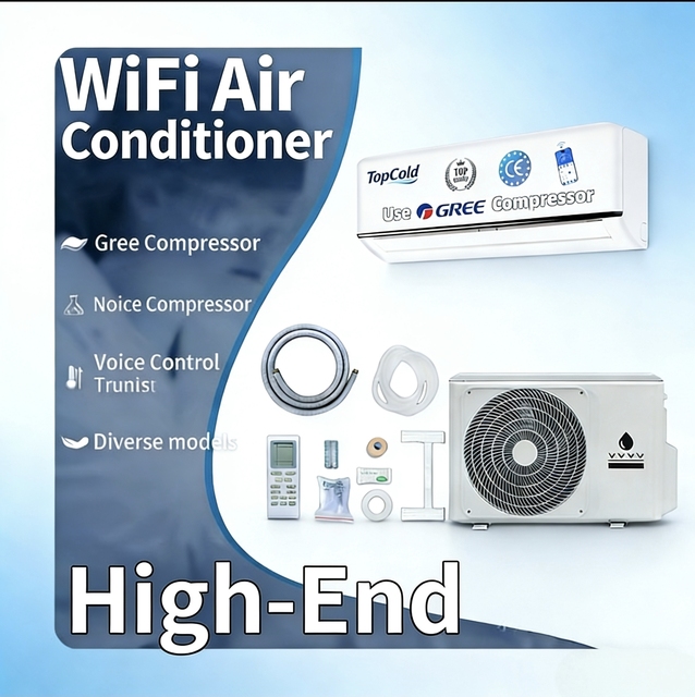 Smart Energy Efficient Split Air Conditioner 9000 12000 18000 24000 BTU Split AC Home Bedroom Air Conditioning Unit