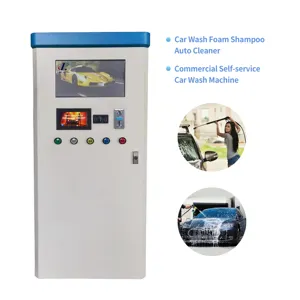 4G Network Card Coin Operated Self-Wash Car Washer Machine For Efficient Car Cleaning