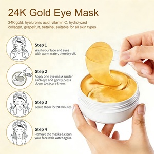 Masque Hydrogel Personnalisé Marque Blanche à la Caféine et Acide Hyaluronique – Patch Gel Anti-Poches, Collagène Anti-Rides et Raffermissant en Gros - Product Image 5