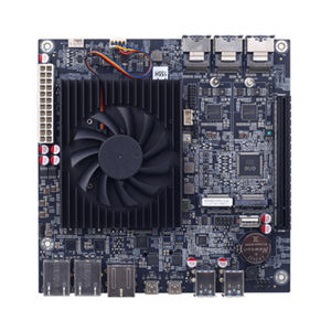 New 14-Bay NAS Motherboard 2x10G LANs Intel Ultra 9 285H 7 255H 32G LPDDR5 Max 12*SATA 2*NVMe 2*USB4 <b>Gaming</b> <b>Mini</b> <b>PC</b> Mainboard - Product Image 3
