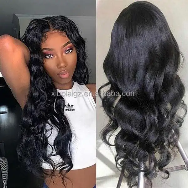 Cheap Body Wave Human Hair HD Lace Front Wigs Vendors Peruvian Hair Lace Frontal Wigs For Black Women Curly Hair Extension Wig