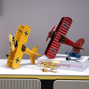 Figuras Metálicas de Aviones de Mystic Arts, Coleccionables, Decoración para el Hogar, Adorno de Escritorio, Regalo para Niños - Product Image 2