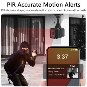 كاميرا V380 ثنائية Intercom 2MP Mini EU 4G للرؤية الليلية IP67 10000 x Zoom كشف الحركة - Product Image 3