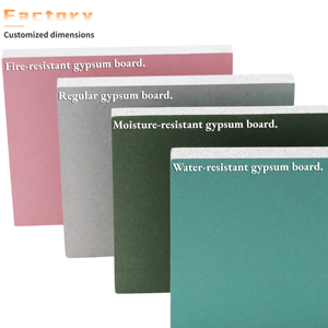 Chất lượng cao phổ biến tấm thạch cao/Nội thất Panel tường thạch cao vách thạch cao thạch cao tự nhiên - Product Image 4