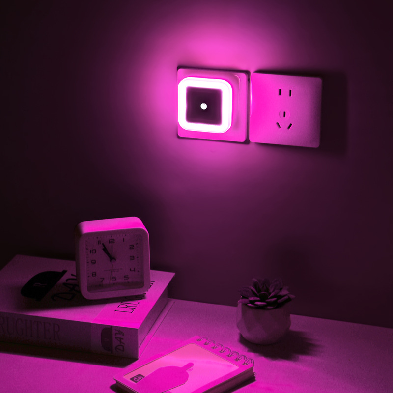 Light-controlled square pink