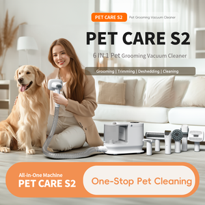 <span class=keywords><strong>Aspirapolvere</strong></span> 2.5L capelli senza fili per animali domestici-Ricaricabile <span class=keywords><strong>cane</strong></span> gatto 2 in 1 dispositivo di rimozione dei <span class=keywords><strong>peli</strong></span> con spazzola a basso rumore per divano auto di casa - Product Image 6