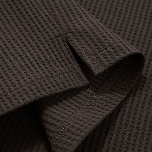 In magazzino pronto per la spedizione Streetwear all'ingrosso Logo personalizzato gabbiano-colletto Waffle maniche lunghe <span class=keywords><strong>Polo</strong></span> - Product Image 6