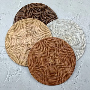 Ensemble de sets de table en rotin écologiques pour la salle à manger, pour assiettes, bols et décoration intérieure, utilisation en cuisine et salle à manger, disponible à bon prix - Product Image 3