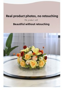 Ramo de Flores Artificiales de Seda Sintética al por Mayor para Bodas, Halloween y Navidad - Product Image 5