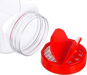 Envase de Plástico para Condimentos, Botella de Plástico para Pimienta en Polvo, Tarro Transparente de Plástico PET para Especias - Product Image 3
