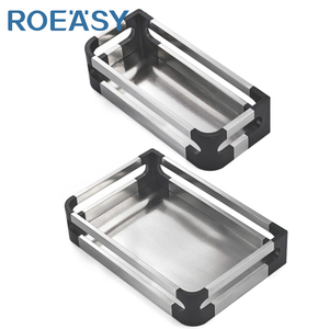 Unidad de despensa de acero inoxidable ROEASY, estante y estante de almacenamiento de bebidas, <span class=keywords><strong>armario</strong></span> <span class=keywords><strong>alto</strong></span> extraíble y organizadores de despensa - Product Image 2