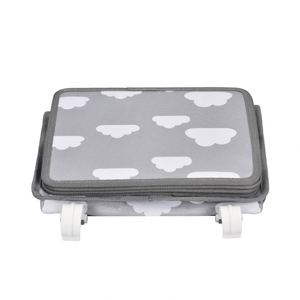 Sac de rangement suspendu grande capacité pour bébé, sac de rangement pour couches à accrocher au lit, sacs de rangement suspendus pour vêtements, sac de rangement en tissu Oxford pour trier les vêtements - Product Image 6
